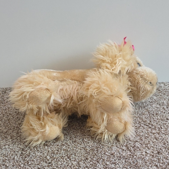 Puppy Stuffed Animal - Battat Pucci Pup Cocker Spaniel Dog - Golden Tan Fur - Picture 5 of 5